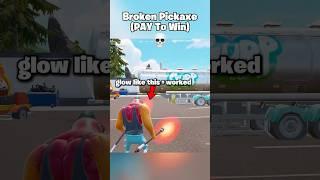 BROKEN PICKAXE #fortnite #zyfe