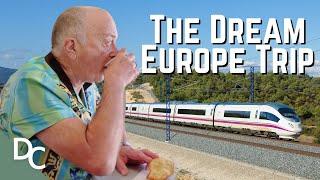 Finding The Perfect Way To Travel Around Europe! | Around The World By Train | Tony Robinson | DC