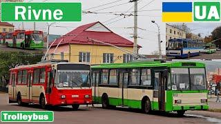  RIVNE TROLLEYBUS/ Рівненський тролейбус 2020【4K】