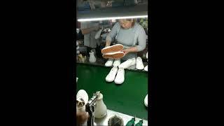 Quality Control-Vulcanized shoes production