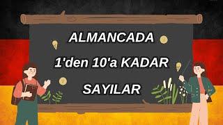 ALMANCA SAYILAR - 1'den 10'a Kadar Almanca Sayılar