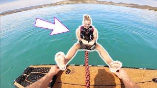 Teaching Someone to Wakesurf | How to Wakesurf