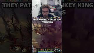 The reason why Valve removed the Monkey Style gameplay. Space created  #dota2