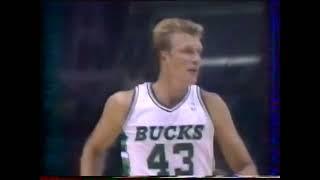 Jack Sikma on fire vs rookie David Robinson in 1989