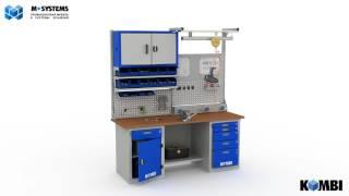 Workbenches locksmith series KOMBI