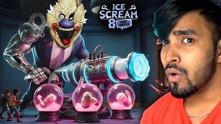 FINALLY, MY ALL FRIENDS ESCAPED FROM ICECREAM UNCLE  - TECHNO GAMERZ ICESCREAM 8 HORROR GAMEPLAY