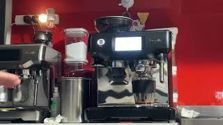 Coffee on Ped's Breville Barista Touch BES880 demo 19/10/2023