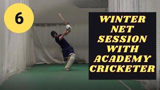 Winter Nets With Sussex Cricket Academy Batter Louis Storey | Winter Nets | Precise Cricket