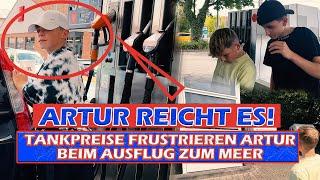 Tankpreise versauen Artur die Laune! Ausflug ans Mee mit Artur, Samuel, Thiago & Alina! // VDSIS