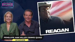 Dennis Quaid & Penelope Ann Miller discuss new movie ‘Reagan’