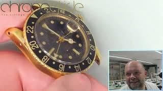 Rolex GMT-Master ref 1675 - Uncut Live stream