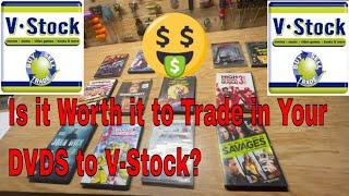 Trading in DVDs at Vintage Stock That I Bought at the Goodwill Bins! Is it Worth it to Trade in DVDs