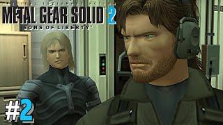 METAL GEAR SOLID 2 SONS OF LIBERTY Remaster HD - Big Shell - Premier contact Vamp & Fortune #2 4K