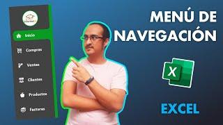 Como crear menú de navegación interactivo en Excel (Sin Macros)