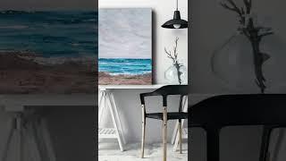 "Морской бриз" картина в наличии, мой Инстаграм @k.t.v.art #canvaspainting #картиныназаказ #море