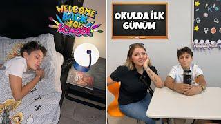 OKULUMDA İLK GÜNÜM VLOG !! SABAH RUTİNİM