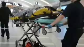 Commercial flight stretcher Airport transit - Economical Air Ambulance transport