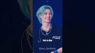 Felix In different hair colors  #kpop #shortsfeed #skz #straykidz #straykids #goviral #fypシ゚viral