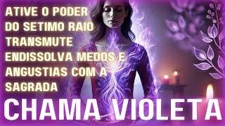 INVOCAÇÃO DO SÉTIMO RAIO PARA DISSOLVER MEDOS E ANGÚSTIAS COM A CHAMA VIOLETA - TRANSFORMAÇÃO E PAZ