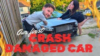 WE BOUGHT OUR FIRST CRASH DAMAGED CAR FROM COPART