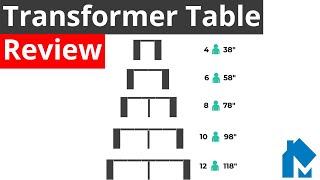 Transformer Table Review — Seating from 2 to 12!