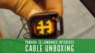 Yamaha Interface Cable to Lowrance Unboxing