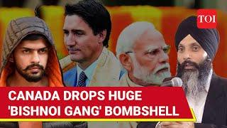 Canada's Shocking Claim On Lawrence Bishnoi; 'Indian Govt Using Bishnoi's Gang...' | Watch