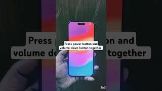 How to switch off iPhone 15 plus #iphone #switchoff #iphone15plus #apple #volumebutton #powerbutton