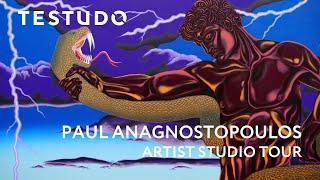 Painter Paul Anagnostopoulos's Art & Mythological Desire  | Testudo Studio Spotlight