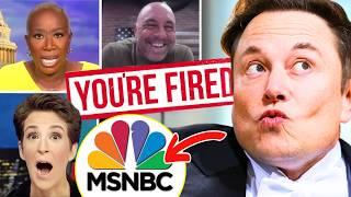 Elon Musk vs. MSNBC Fires EVERYONE! Internet Showdown...