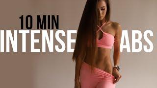 10 MIN INTENSE AB WORKOUT // ABS AT HOME