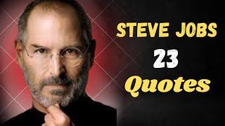 Steve jobs 23 Quotes || Motivational Quotes || Intreasted Quotes