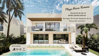 VENTA DE VILLAS EN PLAYA NUEVA ROMANA