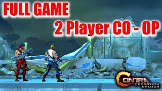 Contra Operation Galuga 2 Player Co - OP Full Game Walkthrough Gameplay