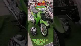 honda wave s-125 classic vanz project #shorts