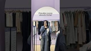 Finally a plus size popup store in Seoul  #koreanfashion #midsize #plussize #seongsu #성수팝업