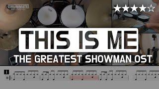 [Lv.15] This is me - The greatest showman OST () Pop Drum Cover