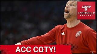 REACTION: Louisville's Pat Kelsey is ACC Coach of the Year! Chucky Hepburn named conference's DPOY