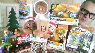 Day 19 Vlogmas Advent Holiday Calendar: Star Wars Young Jedi Speeder Bike Hot Wheels Skate CoComelon