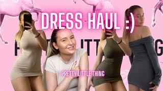 Hugeeeee DRESS TRY ON️ Pretty Little thing 2024 HAUL!