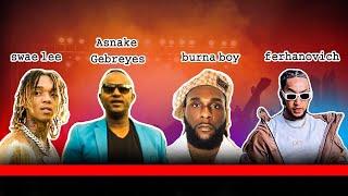 Burna Boy - Gbona _ x _ Ferhanovich _ Asnake Gebreyes _ Swae lee #አላሳዝንሺም_REMIX by YT Aman