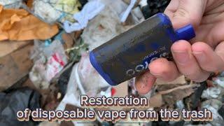 #restoration # I found a vape in the trash and tried to restore it