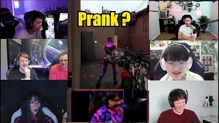 Valorant Pros/streamers react to PRX D4V41 Prank in VCT