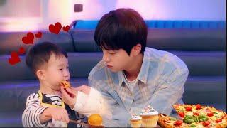 Jin date with Cute Boy    // part-1 // Run jin ep -13 // hindi dub  #cutelife #bts