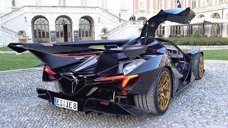 Apollo IE Hypercar Start Up, HUGE Revs & Moving! - INSANE 6.3 V12 SOUND!