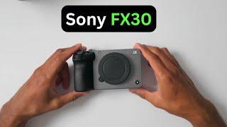 My first impressions of the Sony FX30 | Unboxing