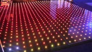 Illuminated LED Pixel RGB Visualisation Dance Floor