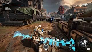 Gears 5 horde on "Foundation" Master difficulty wave 1-50 Demolitions 1440p