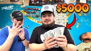 $5000 High Limit BLACKJACK Session In Las Vegas!