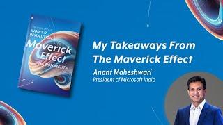 Anant Maheshwari’s Takeaways from Harish Mehta’s The Maverick Effect